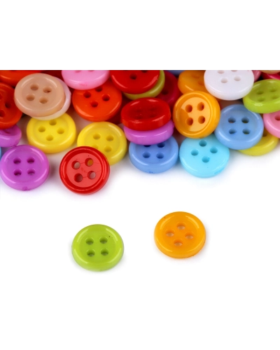 Színes vegyes gomb mérete  8,9 mm 14" - 1 zacskó | Mimib