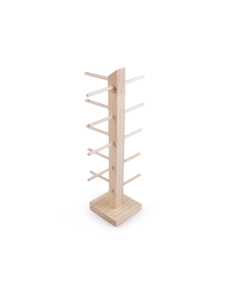 Fa karkötő / szemüveg állvány 37 cm - 1 db. | Mimib