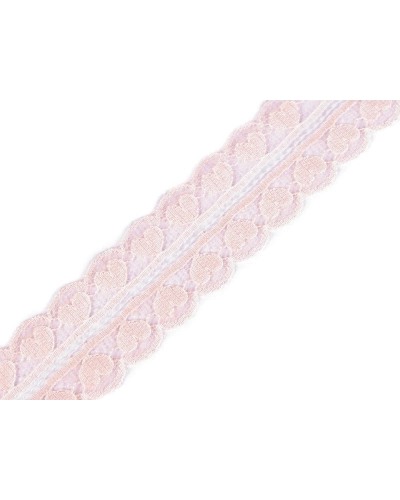 Műszál csipke / betét szív szélessége 30 mm - 18 m | Mimib