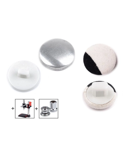 Bevonható, behúzható gombalap 26"  16,5mm - 100 szett | Mimib