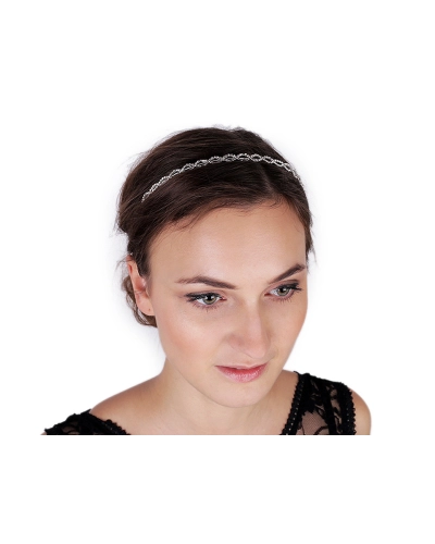 Štrasová čelenka do vlasov - 12 ks | Mimib