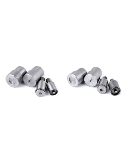 Piston na kovové, mosadzné a nerezové cvoky Ø10 mm - 1 sada | Mimib