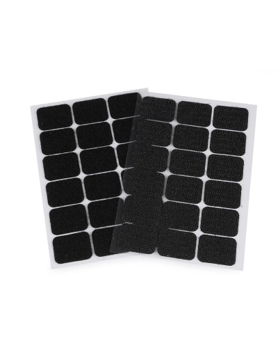 Suchý zips samolepiaci obdĺžniky 25x32 mm - 1 kar. | Mimib