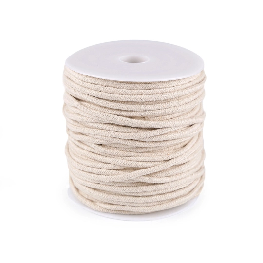 Šnúra na drhanie macrame a háčkovanie / priadza Ø4 mm - 50 m | Mimib