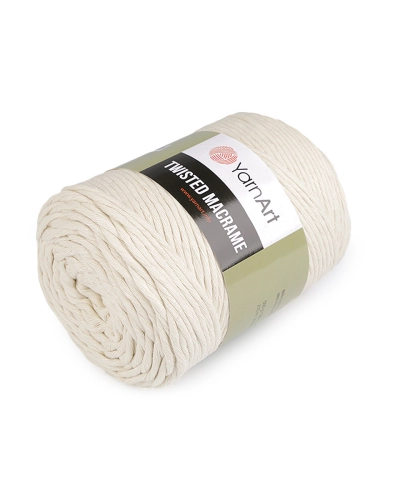 Pletacia priadza Twisted Macrame 500 g rozčesávacia - 1 ks | Mimib
