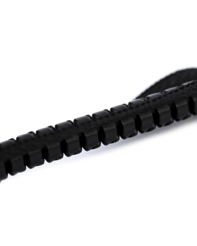 Kostený zips No 5 dĺžka 60 cm okrúhle zúbky, s ozdobným bežcom - 1 ks | Mimib