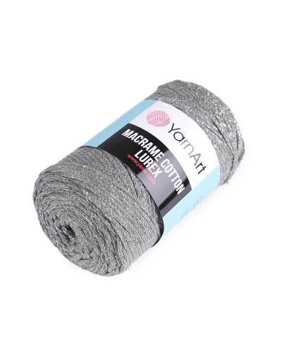 Pletacia priadza Macrame Cotton lurex 250 g - 1 ks | Mimib