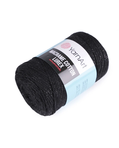 Pletacia priadza Macrame Cotton lurex 250 g - 1 ks | Mimib