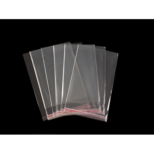 PP vrecko s lepiacou lištou 6x8 cm - 100 ks | Mimib