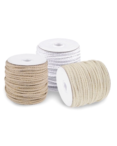 Pamut ruhafonal fonott Ø5 mm - 45 m | Mimib