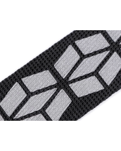 Heveder fényvisszaverős mintával szélessége 20 mm - 1 m | Mimib