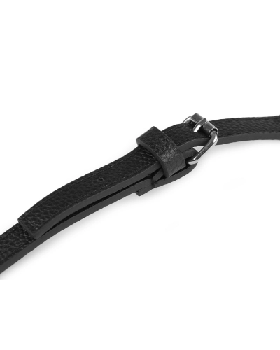 Műbőr heveder / karabinerrel szélessége 1,5 cm - 1 db. | Mimib