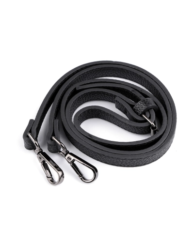 Műbőr heveder / karabinerrel szélessége 1,5 cm - 1 db. | Mimib