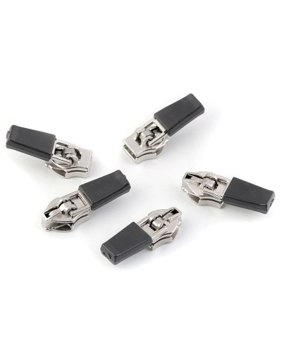 Cipzár húzóka fényvisszaverő spirálcipzárhoz No 5 semi-autolock - 5 db. | Mimib
