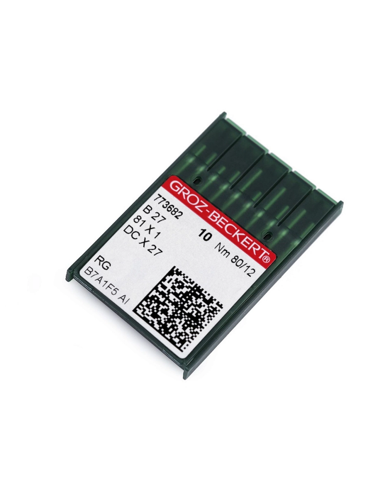 Groz géptű - Beckert B27 70, 80, 90 overlockra / ipari varrógépekre - 1 box | Mimib