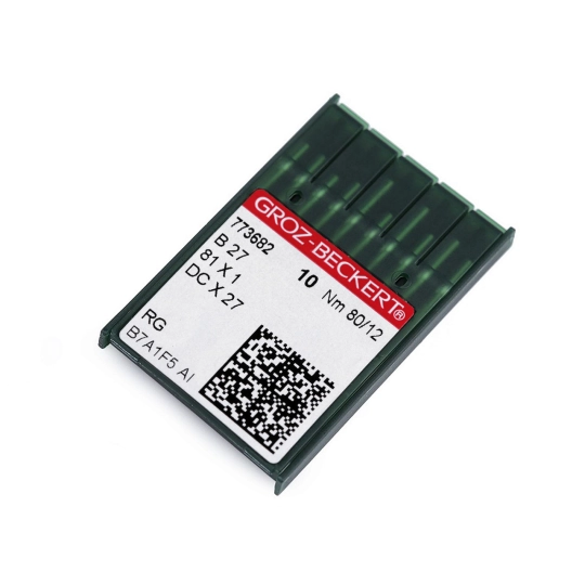 Groz géptű - Beckert B27 70, 80, 90 overlockra / ipari varrógépekre - 1 box | Mimib
