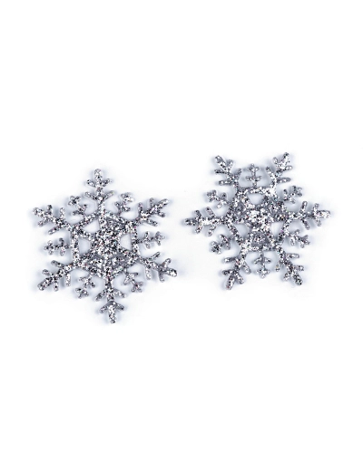 Rávasalható, csillámporos pihely Ø4 cm - 10 db. | Mimib