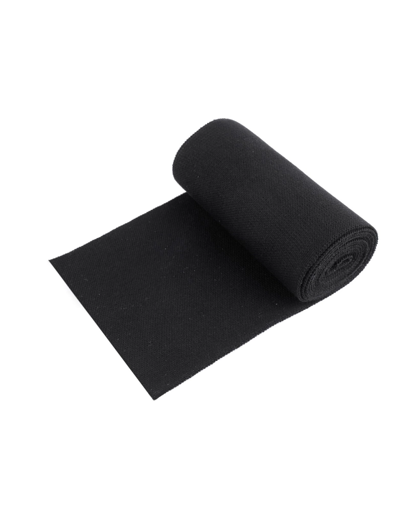 Elasztikus bordázott passzé széles folyóméteres szélessége 11,5 cm - 1 m | Mimib
