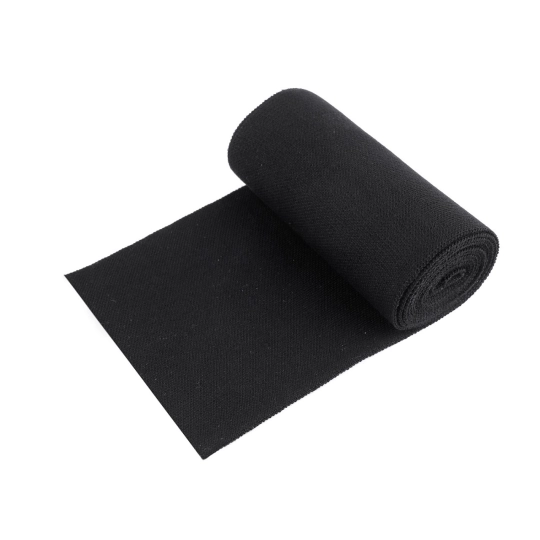 Elasztikus bordázott passzé széles folyóméteres szélessége 11,5 cm - 1 m | Mimib