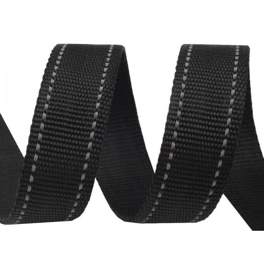 Polipropilénheveder, szélesség 30mm fényvisszaverő | Mimib