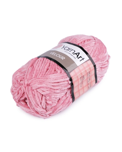 Pletacia ženilková priadza Velour 100 g - 1 ks
