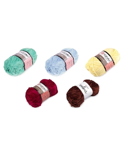 Zsinil kötőfonal Velour 100 g - 1 db. | Mimib