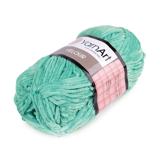 Zsinil kötőfonal Velour 100 g - 1 db. | Mimib
