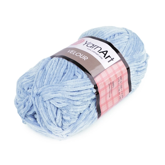 Zsinil kötőfonal Velour 100 g - 1 db. | Mimib