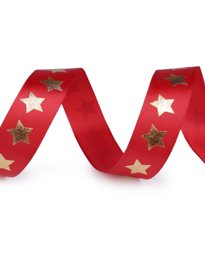 Szatén szalag csillag szélessége 20 mm - 13.5 m | Mimib