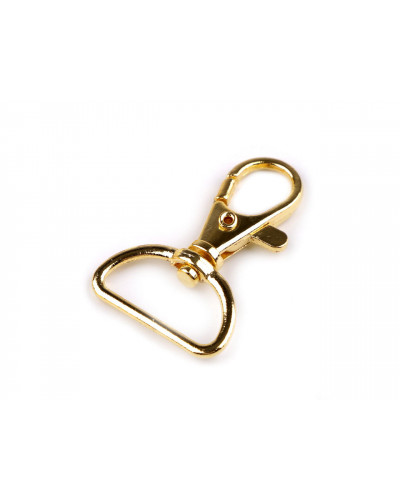 Fém karabiner 25 mm-es delfinkapocs bújtatóval | Mimib