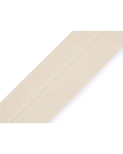 Ferde pamut szalag szélessége 40 mm vasalt - 25 m | Mimib
