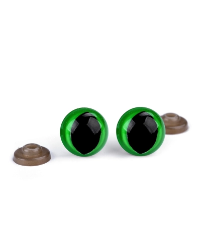 Biztosnágos cicaszemek Ø14 mm - 10 szett | Mimib