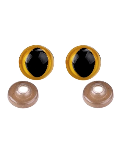 Biztosnágos cicaszemek Ø14 mm - 10 szett | Mimib