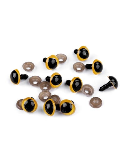 Biztosnágos cicaszemek Ø14 mm - 10 szett | Mimib
