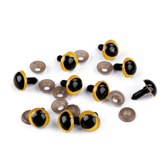 Biztosnágos cicaszemek Ø14 mm - 10 szett | Mimib