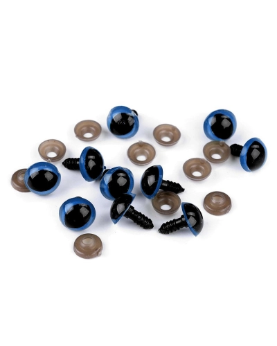 Biztosnágos cicaszemek Ø14 mm - 10 szett | Mimib