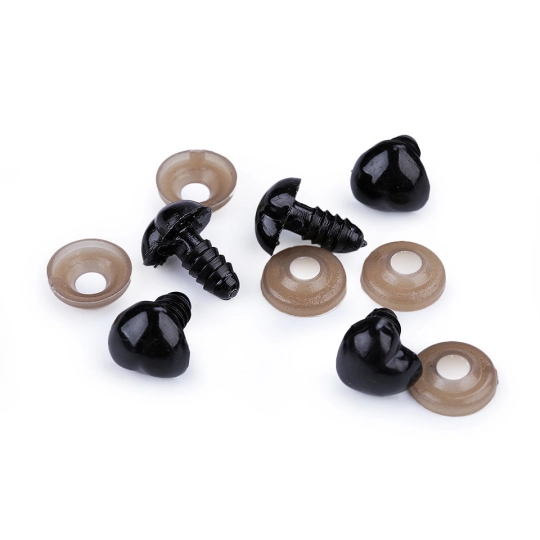 Biztonságos orrocska szív 12x13 mm - 5 szett | Mimib