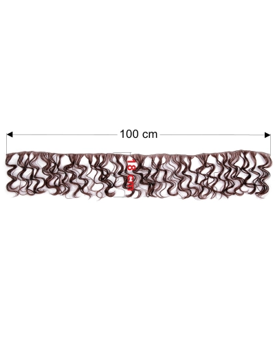 Paróka / babahaj 25 cm hullámos - 1 db. | Mimib