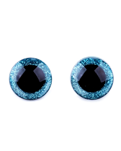 Biztonsági szemek glitterrel Ø25 mm - 4 szett | Mimib