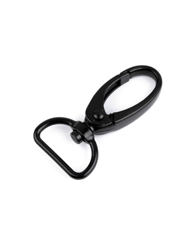 Fém forgós karabiner  20 mm-es befűző - 2 db. | Mimib