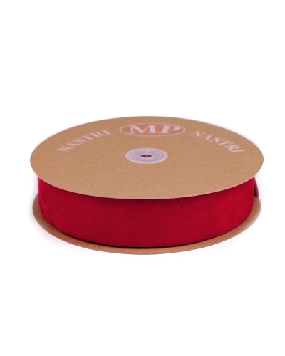 Szemis szalag velvet kétoldalas szélessége 40 mm velúr - 1 m | Mimib