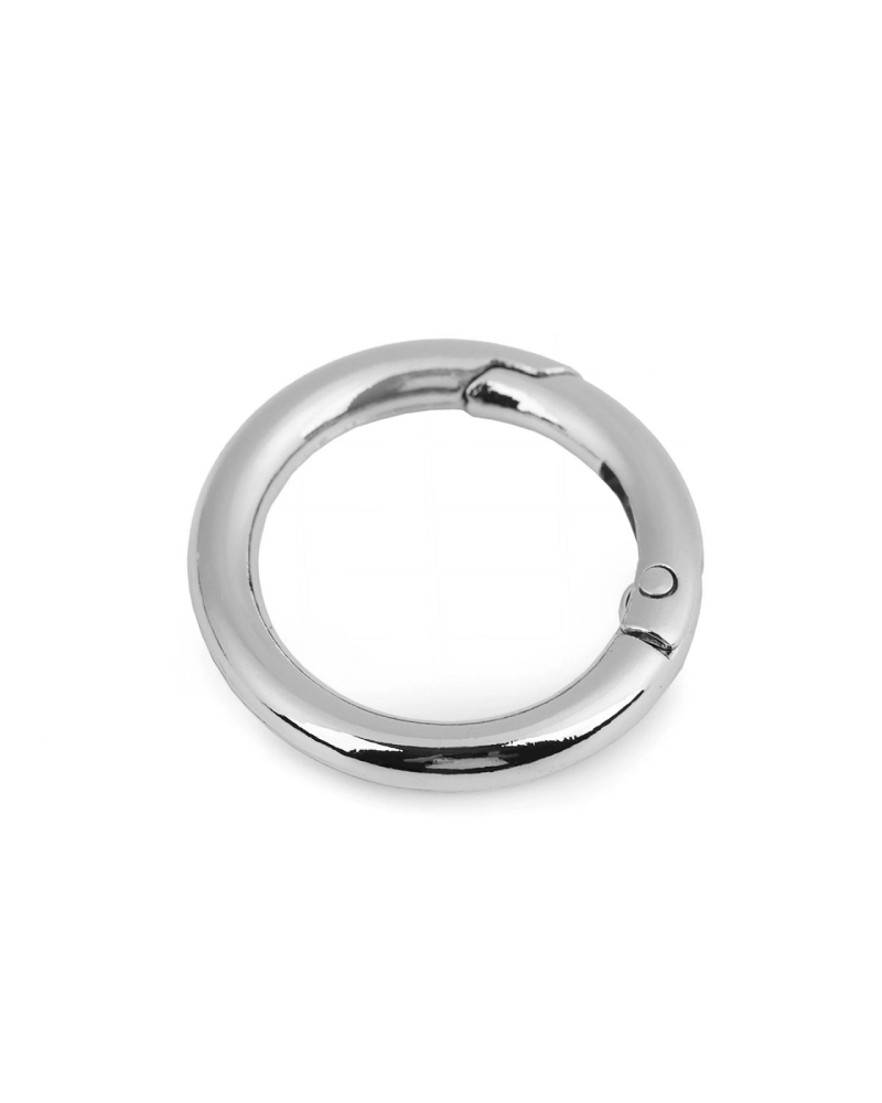 Karabiner táskára / karika kulcsra Ø25 mm - 1 db. | Mimib