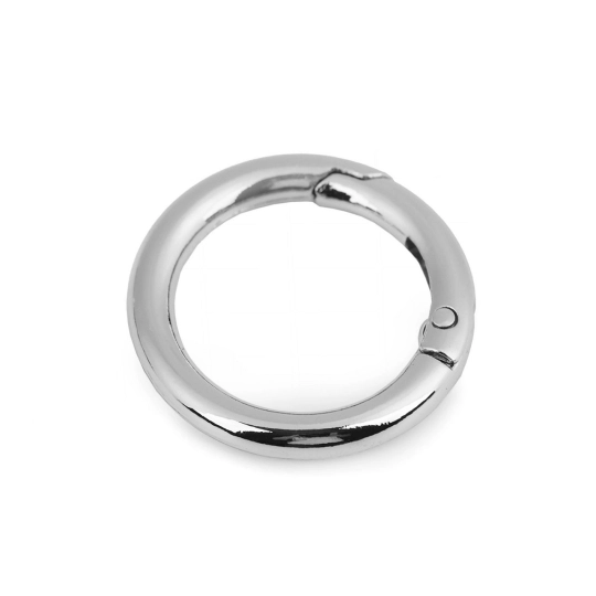 Karabiner táskára / karika kulcsra Ø25 mm - 1 db. | Mimib