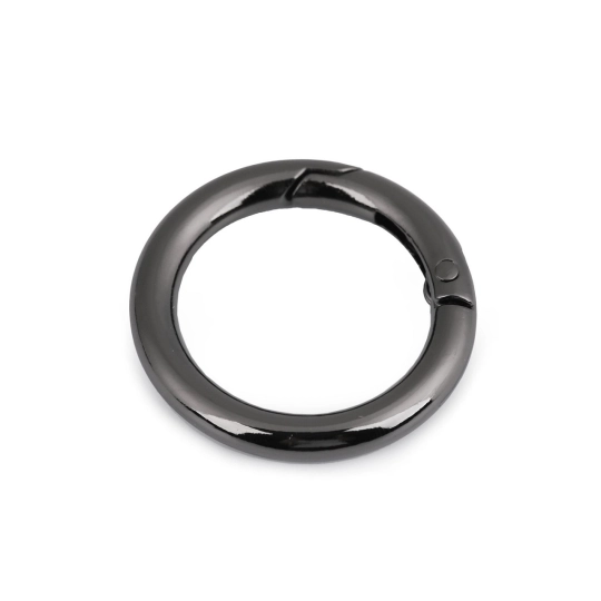 Karabiner táskára / karika kulcsra Ø25 mm - 1 db. | Mimib