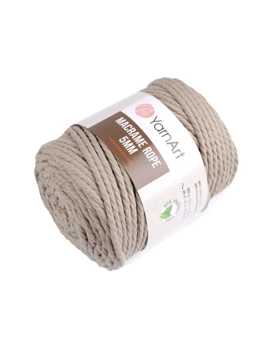 Kötőfonal Macrame Rope Ø5 mm 500 g - 1 db. | Mimib