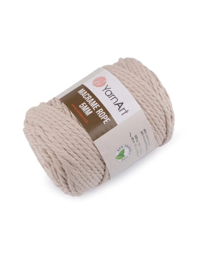 Kötőfonal Macrame Rope Ø5 mm 500 g - 1 db. | Mimib