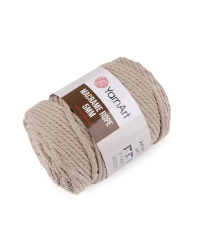 Kötőfonal Macrame Rope Ø5 mm 500 g - 1 db. | Mimib