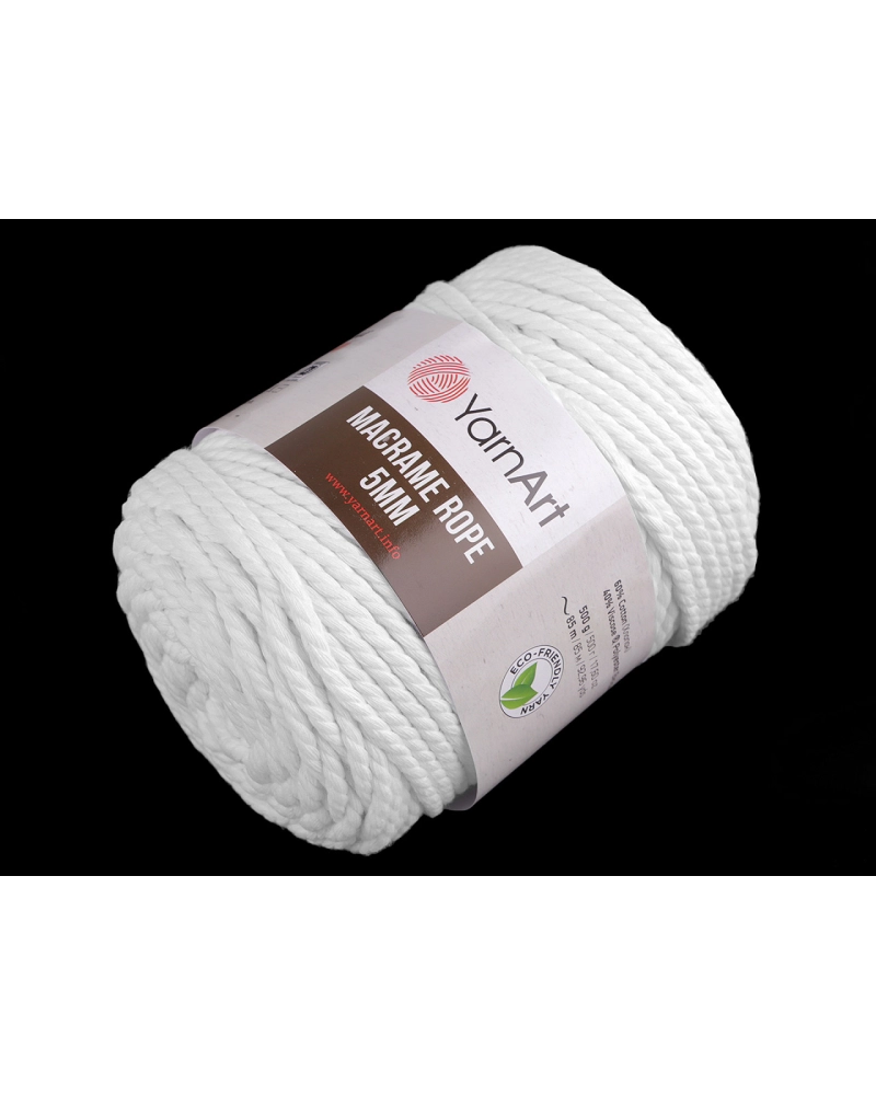 Kötőfonal Macrame Rope Ø5 mm 500 g - 1 db. | Mimib