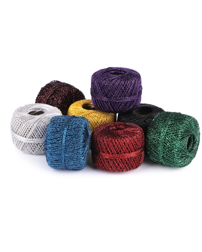 Lurex horgolócérna Ø1 mm madzag - 1 db. | Mimib
