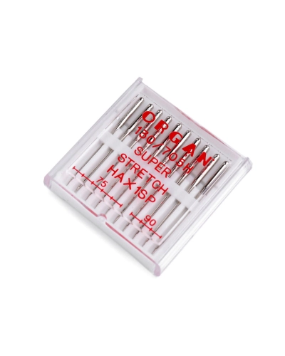 Háztartási varróéptű Super stretch 75,90 Organ - 1 box | Mimib